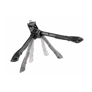 Doppio cavalletto per bicicletta pieghevole in alluminio 275 mm con supporto da 100 kg Ursus Jumbo 26"