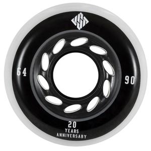 700483-skateboard-rad-usd-x4-schwarz-grau-64-mm-90a
