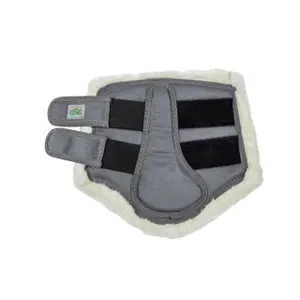 Guantes para caballos cerrados de piel sintética USG image-1