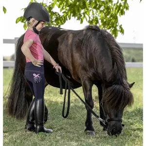 Legging de equitação full grip para rapariga USG Little Star image-1