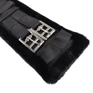 Nylon dressage girth with padding USG image-3