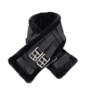 Nylon dressage girth with padding USG image-2