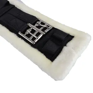 Nylon dressage girth with padding USG image-3