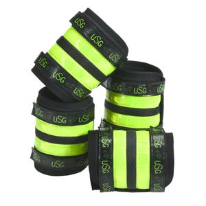 Horse boots with reflective straps USG (x4) image-0