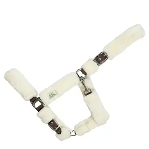 Cabestro con piel sintética para caballo USG Fluffy image-0