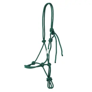 Knotted rope halter for horse USG Basic image-0