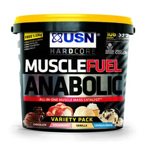 Protein vanilla USN Nutrition Muscle Fuel Anabolic image-0