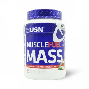 Protéines Fraise USN Nutrition Muscle Fuel Mass 750g image-0