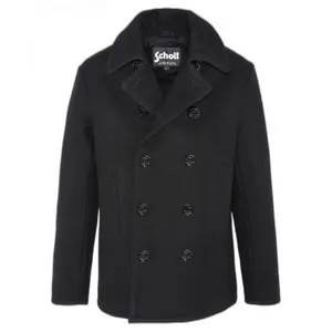Klassischer Wollmantel Schott image-0
