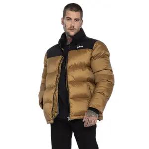 Daunenjacke mit Passe und Stickerei Schott image-2