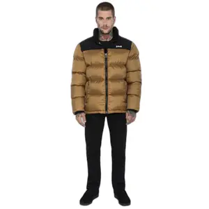 Daunenjacke mit Passe und Stickerei Schott image-1