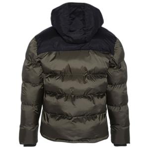 Hooded Puffer Jacket + embroidery Schott image-1