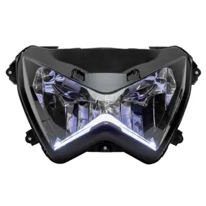 Motorcycle headlight V Parts E-mark