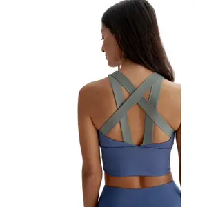 Brassière femme Born Living Yoga Upala Blufin Tea image-3