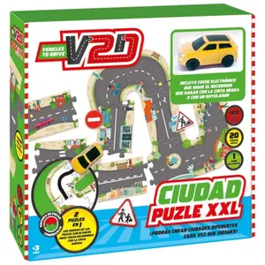 50 pieces puzzle with car V2D Circuito Carretera image-0