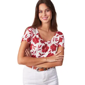 v40m029-prgrm-t-shirt-femme-les-petites-bombes-ariana-print-rouge-charme