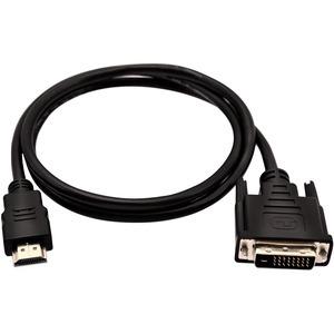 Adaptateur HDMI vers Dvi-d à liaison unique 1m 1080p Fhd V7 World