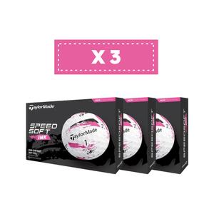 Set di 3 palline da golf TM24 Speedsoft Ink