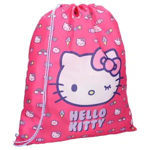 Children's string Bag Vadobag Hello Kitty Follow The Rainbow image-0