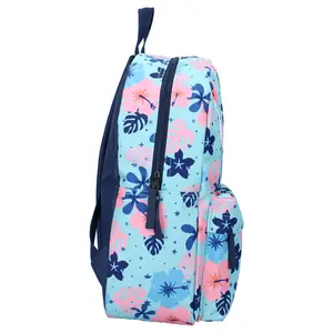 Girl's backpack Vadobag Stitch et fleurs - Lilo et Stitch image-1