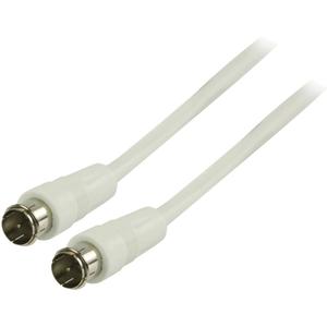 Câble antenne coaxial coudé coax mâle IEC Valueline image-1