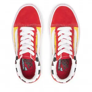 Entrenadores para niños Vans UY Comfycush Old Skool -Flame image-2
