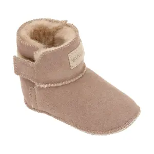 Pantufas de pele de ovelha bebé menina Vanuba Kiko image-1