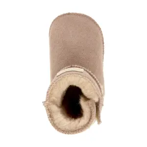 Pantufas de pele de ovelha bebé menina Vanuba Kiko image-3