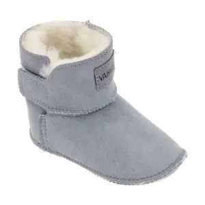 Pantufas de pele de ovelha bebé menina Vanuba Kiko image-1