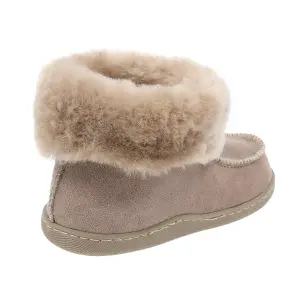 Pantufas de pele de ovelha menina Vanuba Peppin image-2