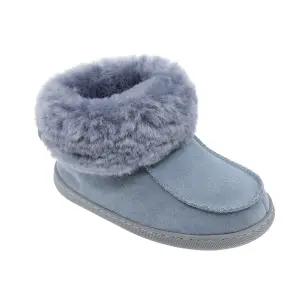 Pantufas de pele de ovelha bebé menina Vanuba Peppin image-1