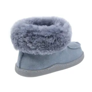 Pantufas de pele de ovelha menina Vanuba Peppin image-2