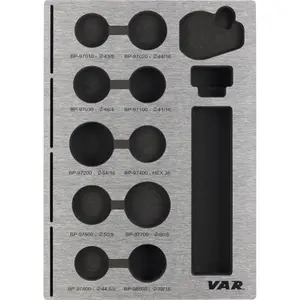 Storage Foam for Tool Nut Lock E-Bike Pre-Cut Var image-0