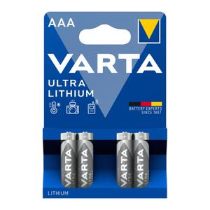 Battery Varta lithium LR03 AAA (x4)