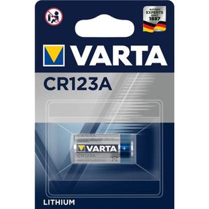 Pile photo 3V Varta Lithium CR123A
