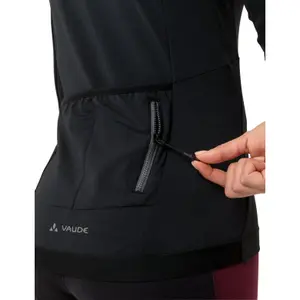 T-shirt de manga comprida feminina VAUDE Kuro Halfzip image-4