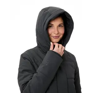 Veste imperméable à capuche zippé femme VAUDE Coreway Insulation image-4