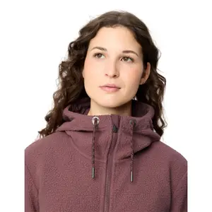 Women's hooded fleece VAUDE Manukau II image-5
