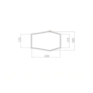 2-Seater Cover VAUDE Lizard image-3