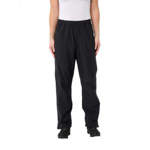 Women's short size full zip rain trousers VAUDE Fluid image-1