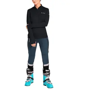 Pull polaire half-zip femme VAUDE Livigno II image-1