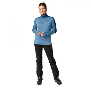 Pull polaire half-zip femme VAUDE Livigno II image-1