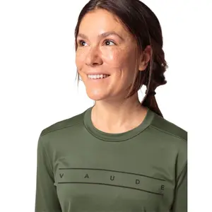 Damen Langarmshirt VAUDE Qimsa Logo image-6