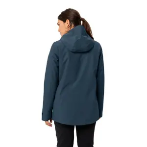 Veste de randonnée imperméable à capuche 3en1 femme VAUDE Neyland image-2
