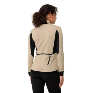 Camisola de manga longa com meia abertura feminina VAUDE Kuro image-3