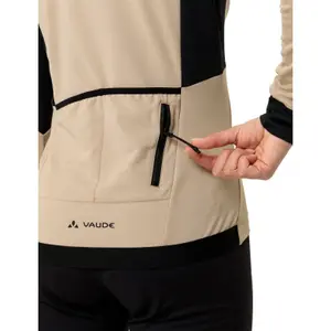 Camisola de manga longa com meia abertura feminina VAUDE Kuro image-4