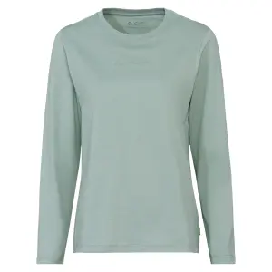 T-Shirt, langärmlig, Damen VAUDE Logo image-0