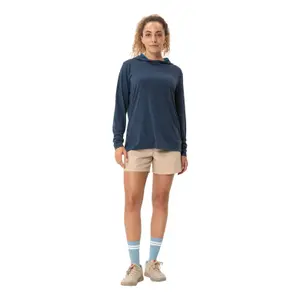 Sweatshirt com capuz de mangas longas para mulher VAUDE Mineo image-1
