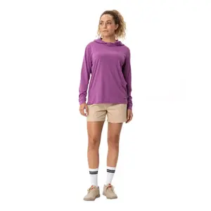 Sweatshirt com capuz de mangas longas para mulher VAUDE Mineo image-1