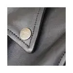 Giacca da moto da donna in pelle pieno fiore Vaughan tina image-4